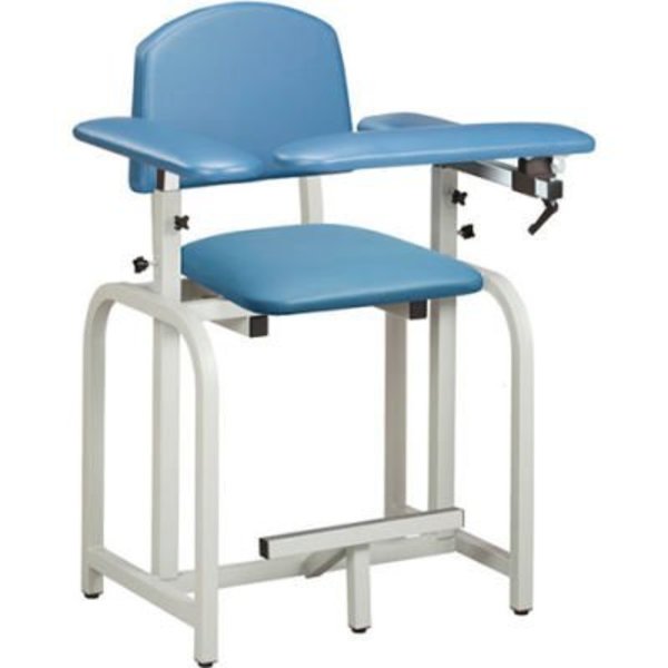 Clinton Industries Clinton„¢ 66011 Lab X Series Extra-Tall Blood Drawing Chair with Padded Arms 66011